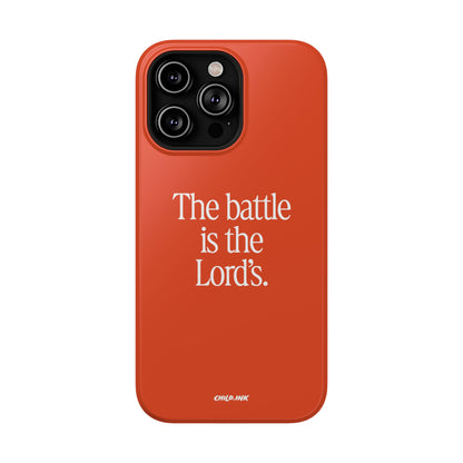 "The Battle is the Lord's" Phone Case