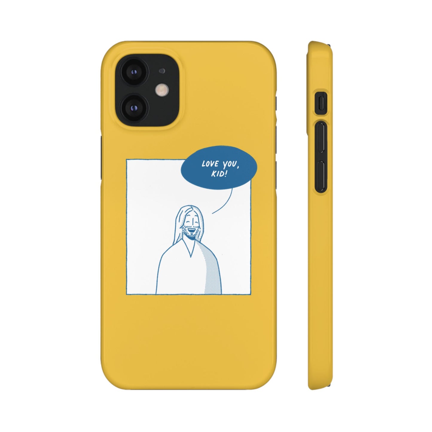 Phone Case – Jesus Loves You [Canary]
