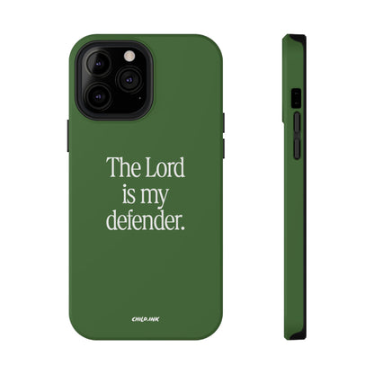 "The Lord Is My Defender" Phone Case