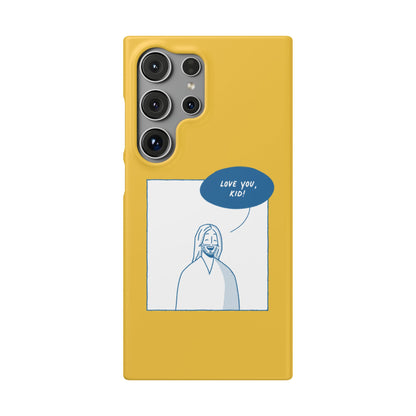Phone Case – Jesus Loves You [Canary]