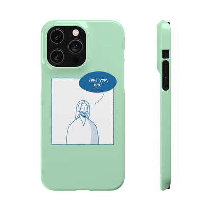 Phone Case – Jesus Loves You [Mint]
