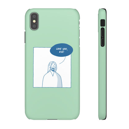 Phone Case – Jesus Loves You [Mint]