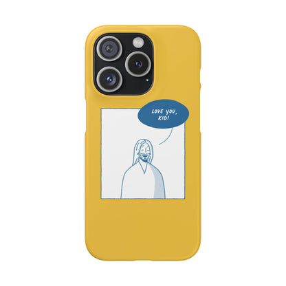 Phone Case – Jesus Loves You [Canary]