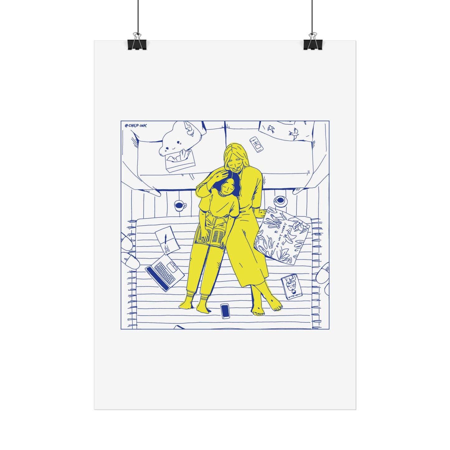 Hear | ChildInk Christian Poster, International Sizes (A4, A3, A2, A1)