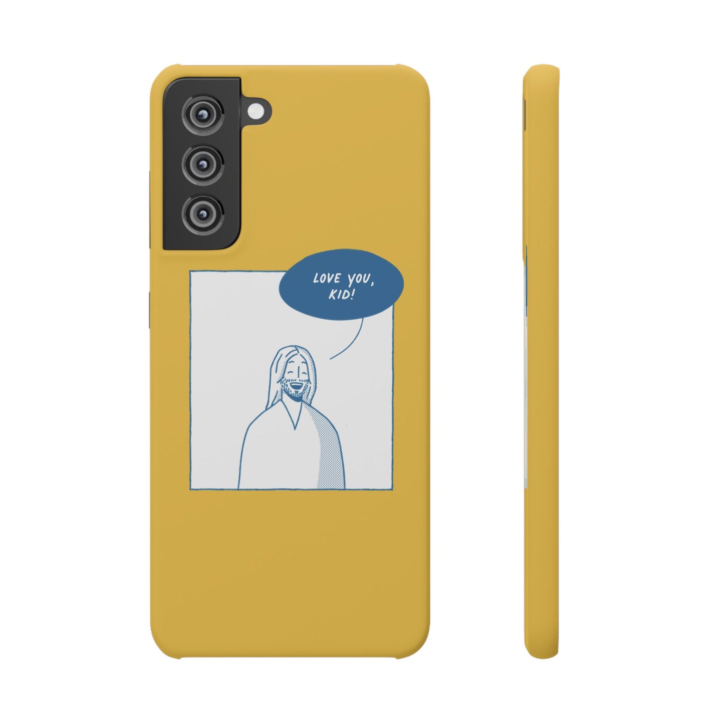 Phone Case – Jesus Loves You [Canary]