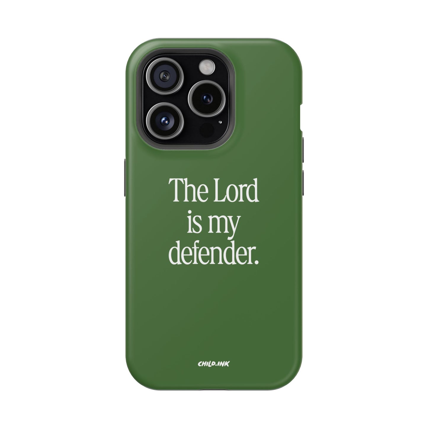"The Lord Is My Defender" Phone Case