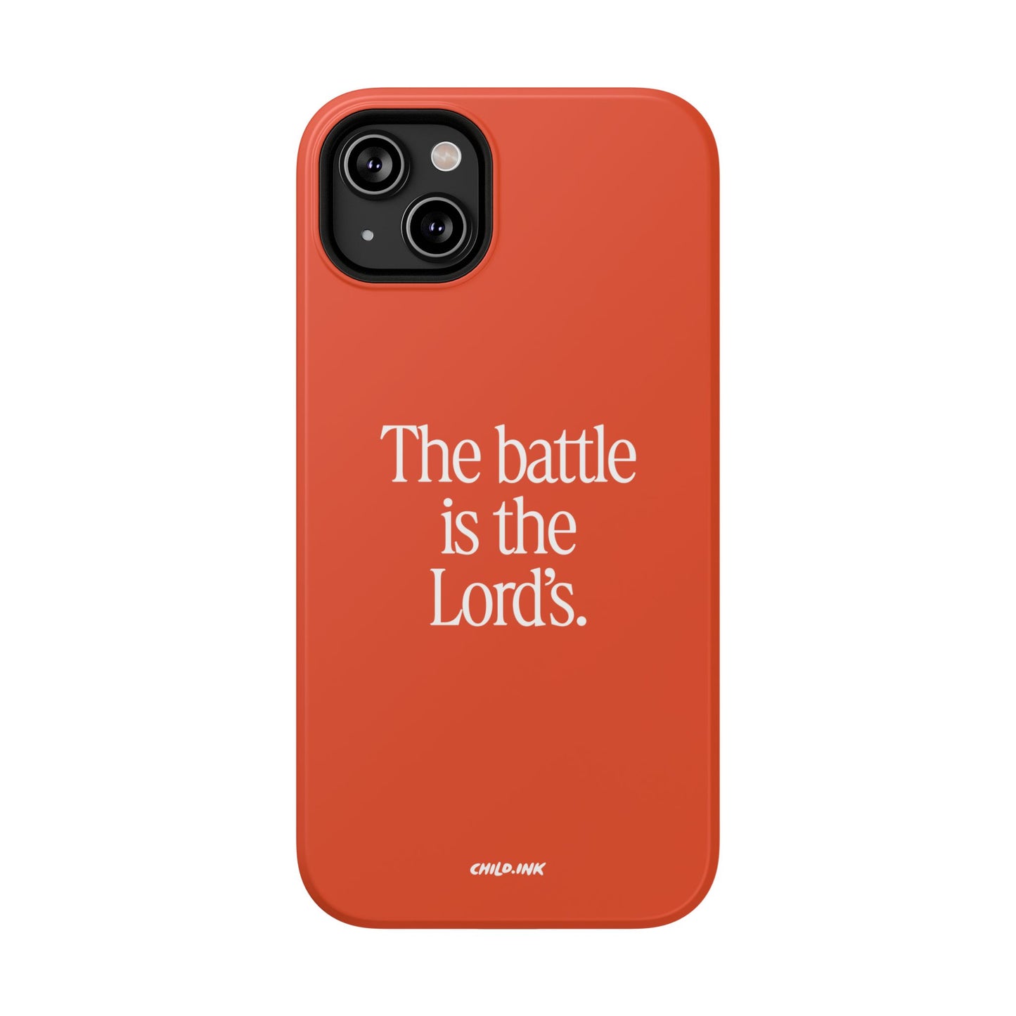 "The Battle is the Lord's" Phone Case