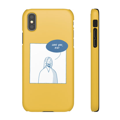 Phone Case – Jesus Loves You [Canary]