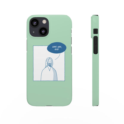 Phone Case – Jesus Loves You [Mint]