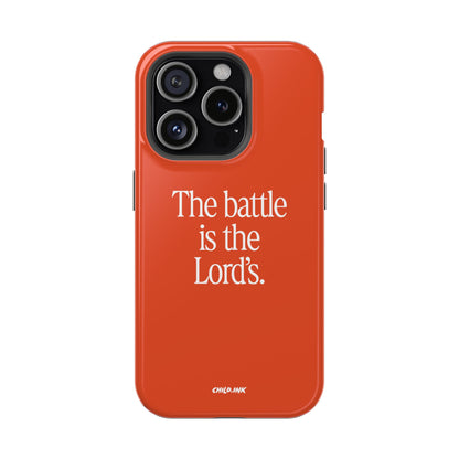 "The Battle is the Lord's" Phone Case