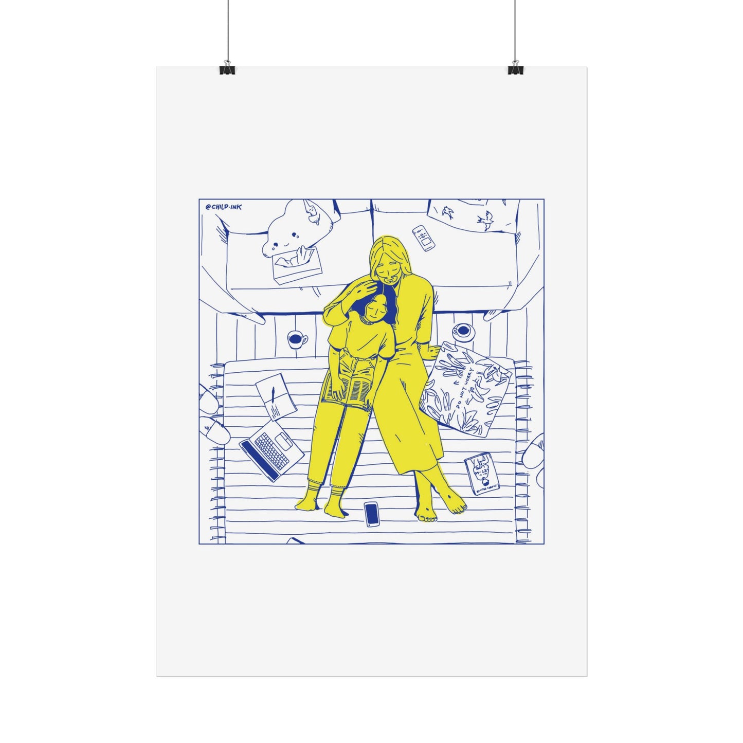 Hear | ChildInk Christian Poster, International Sizes (A4, A3, A2, A1)