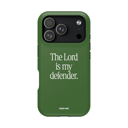 "The Lord Is My Defender" Phone Case