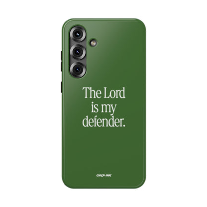 "The Lord Is My Defender" Phone Case