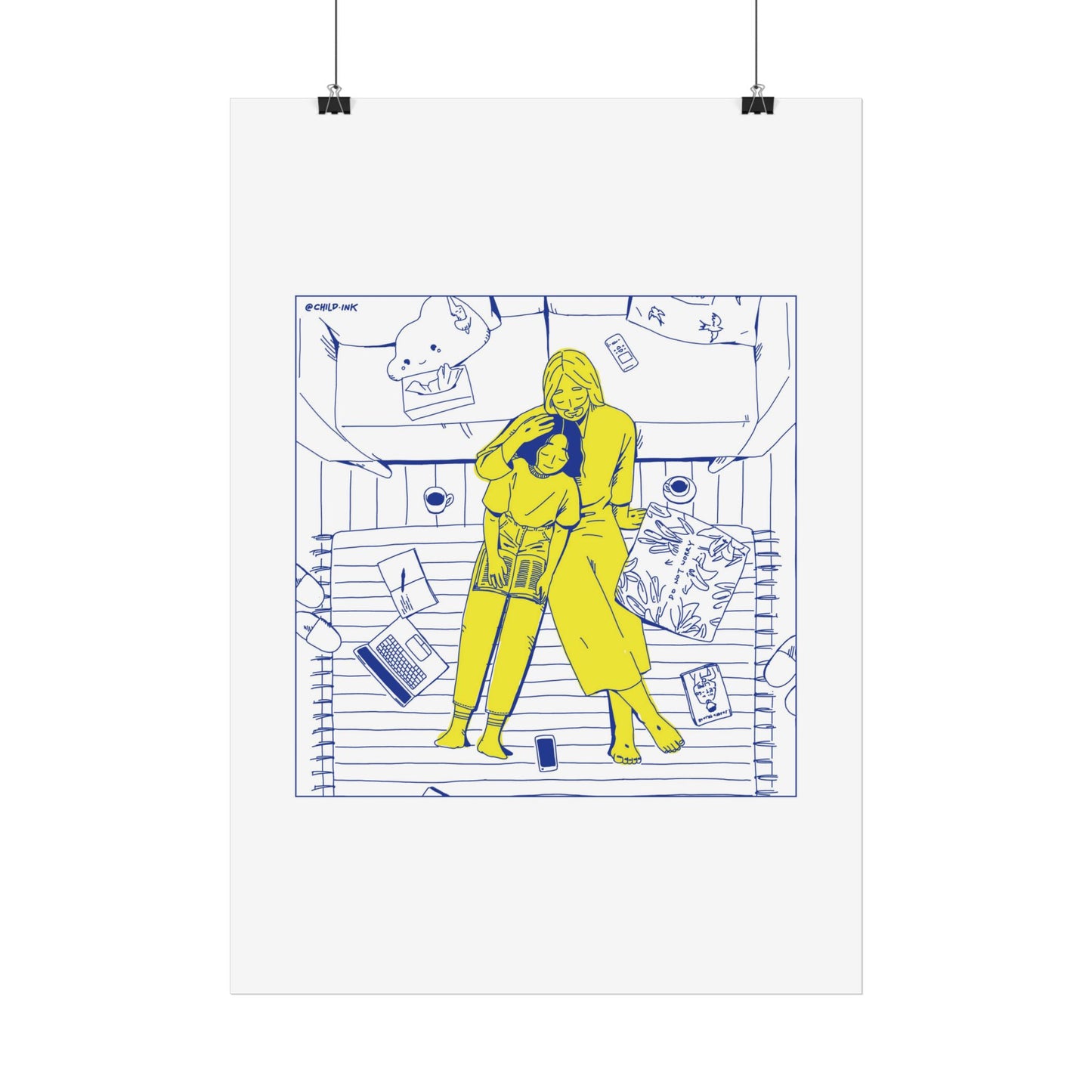 Hear | ChildInk Christian Poster, International Sizes (A4, A3, A2, A1)