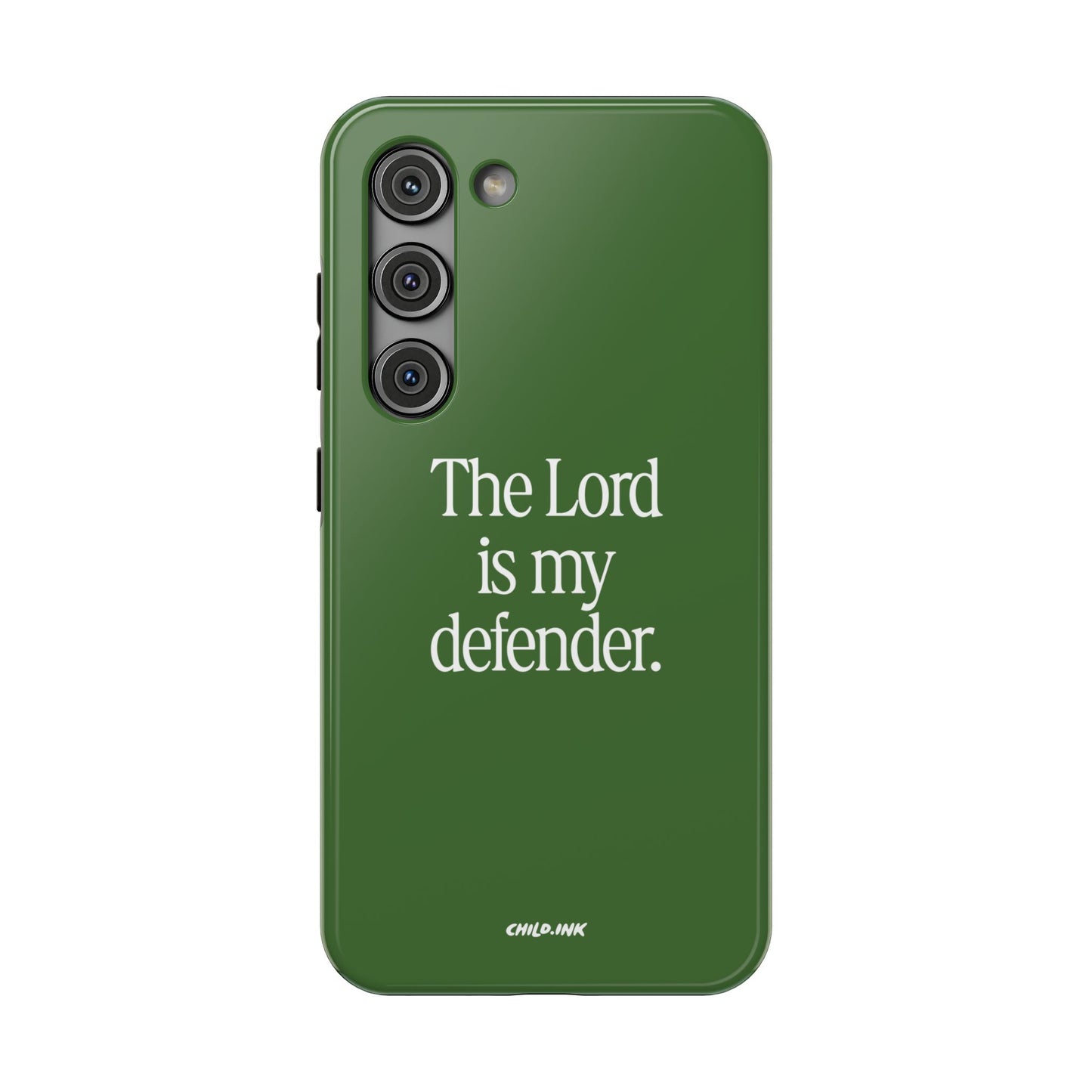 "The Lord Is My Defender" Phone Case