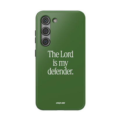 "The Lord Is My Defender" Phone Case