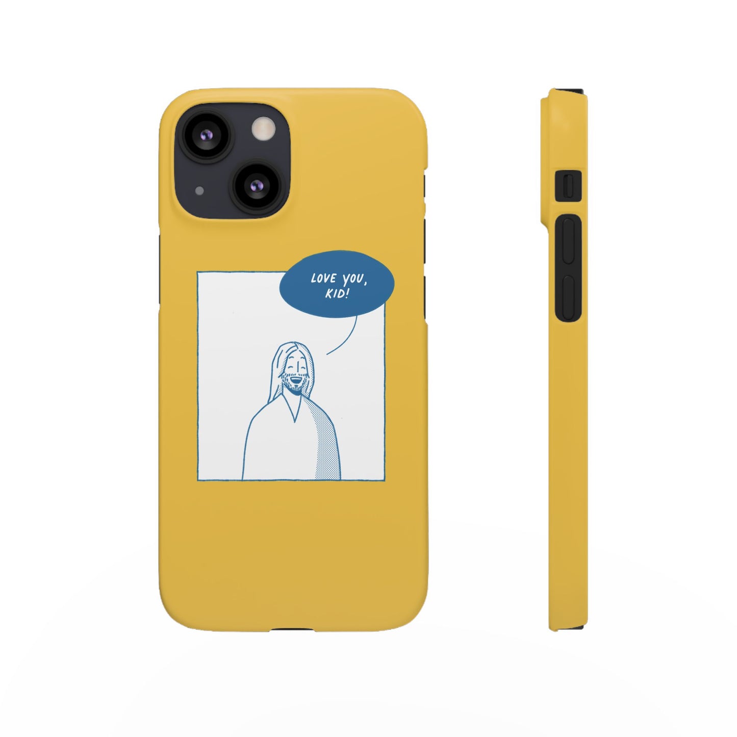 Phone Case – Jesus Loves You [Canary]