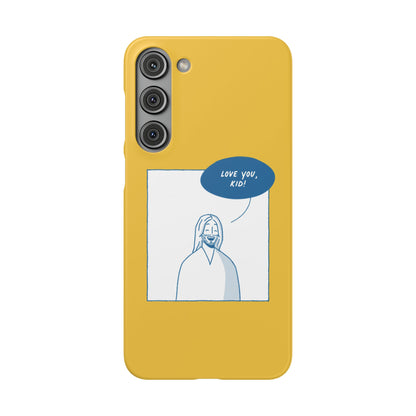 Phone Case – Jesus Loves You [Canary]