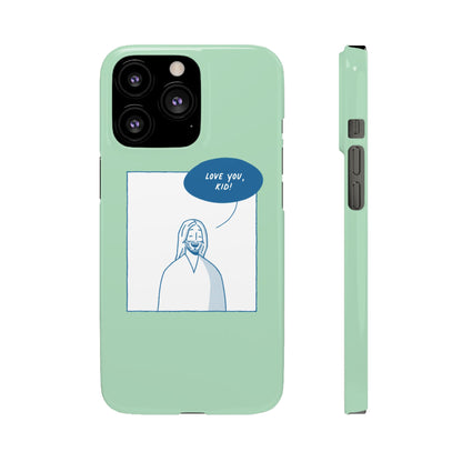 Phone Case – Jesus Loves You [Mint]