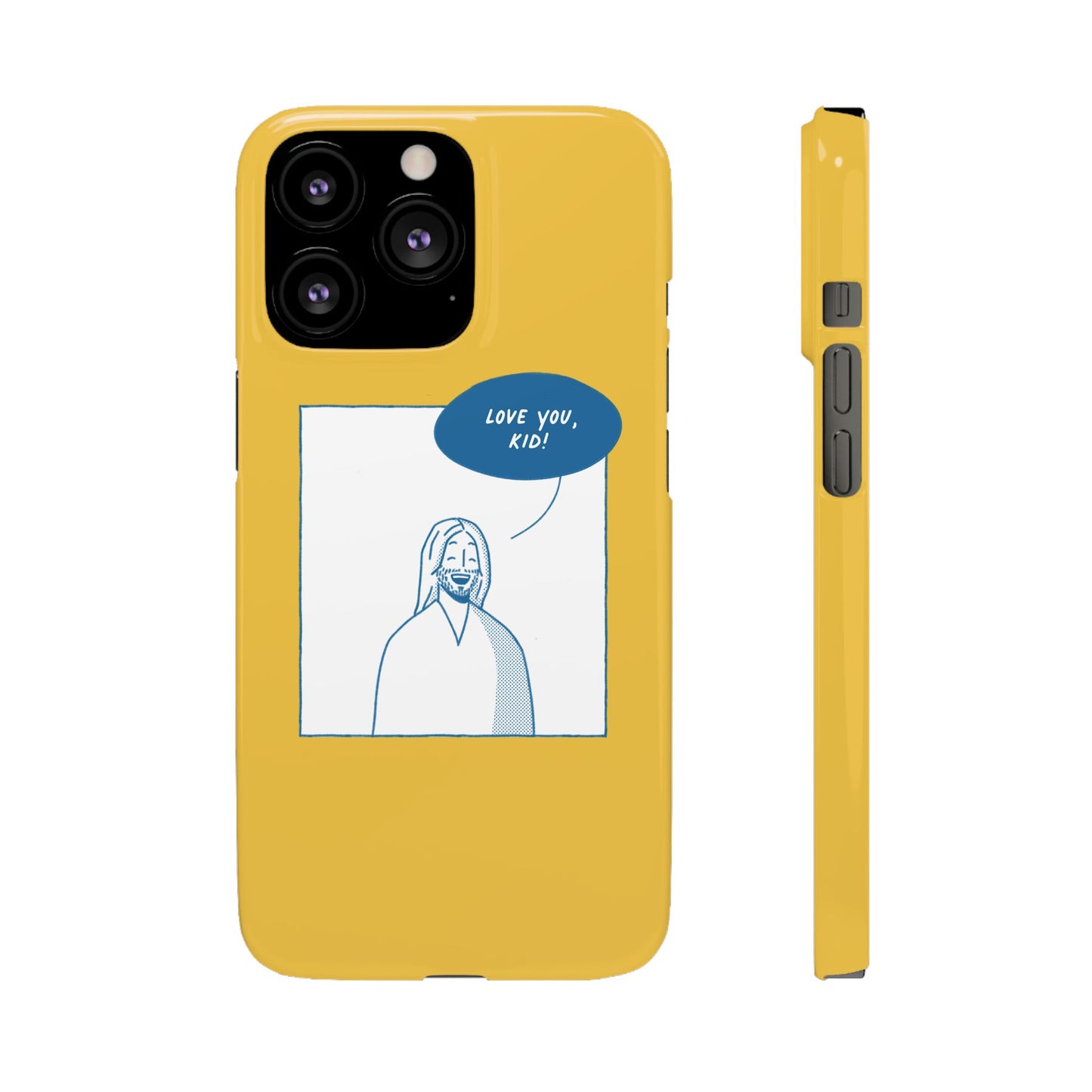 Phone Case – Jesus Loves You [Canary]