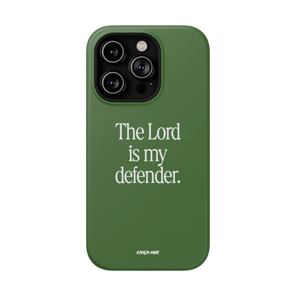 "The Lord Is My Defender" Phone Case