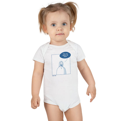 Baby Short Sleeve Onesie® – Smile