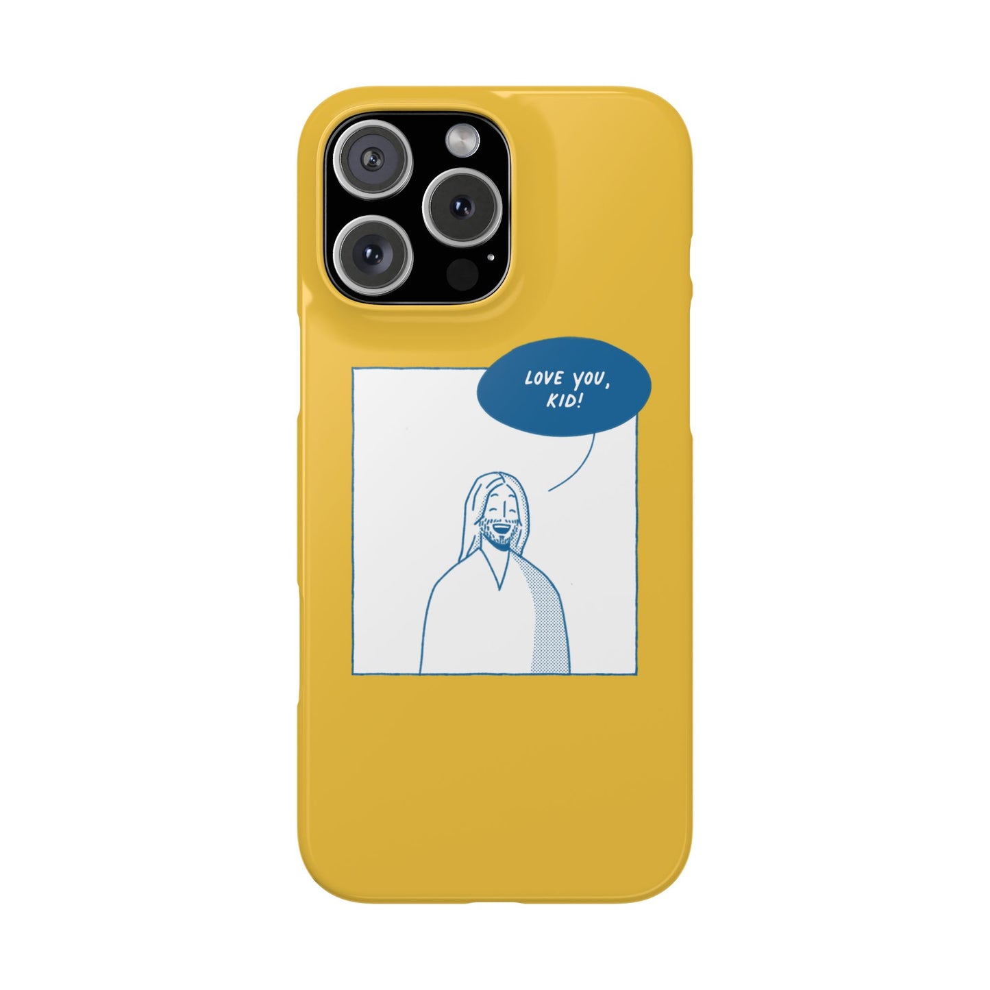 Phone Case – Jesus Loves You [Canary]