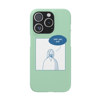 Phone Case – Jesus Loves You [Mint]