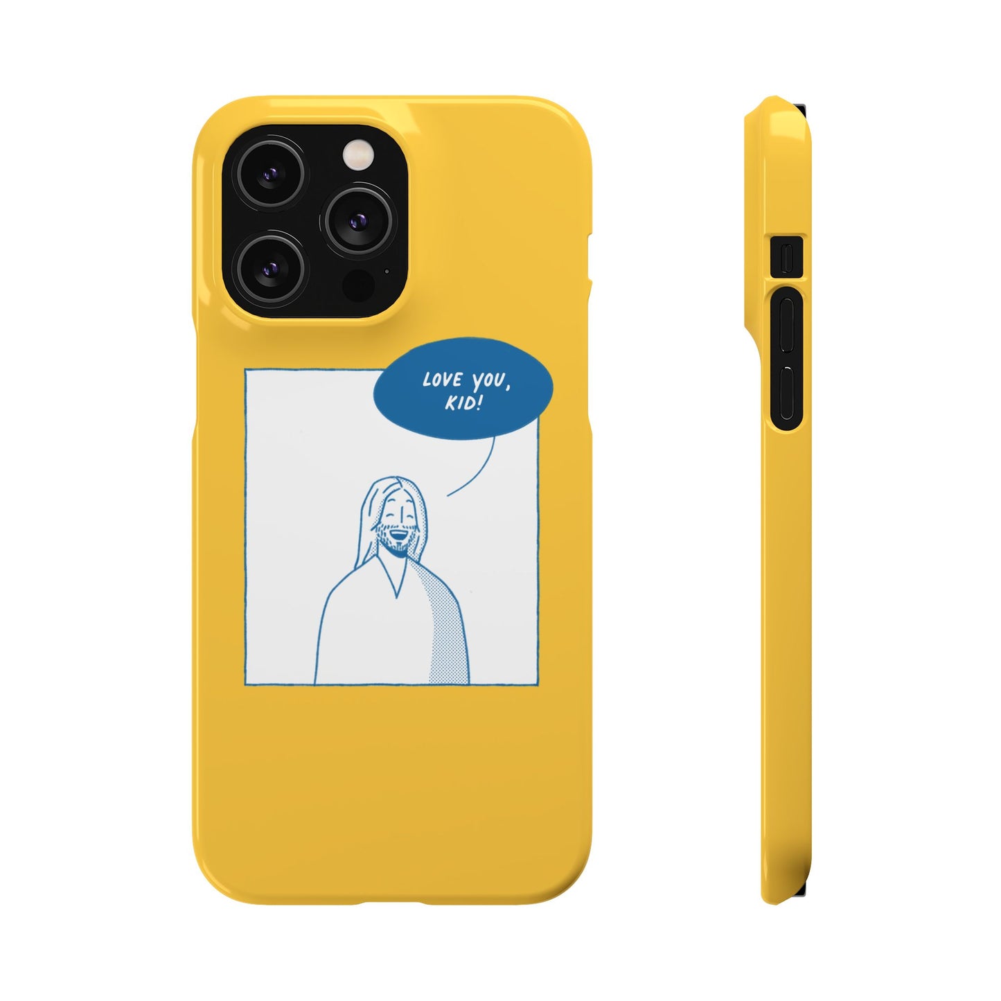 Phone Case – Jesus Loves You [Canary]
