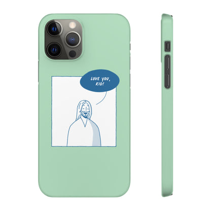 Phone Case – Jesus Loves You [Mint]