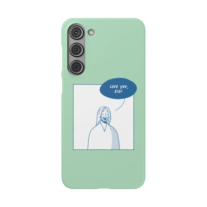 Phone Case – Jesus Loves You [Mint]