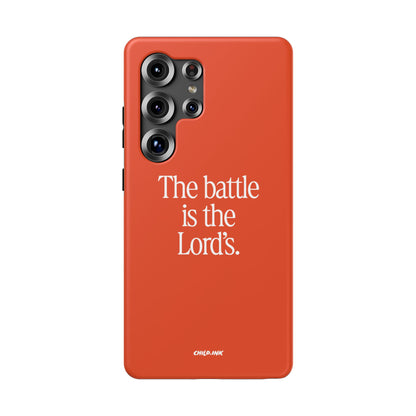 "The Battle is the Lord's" Phone Case