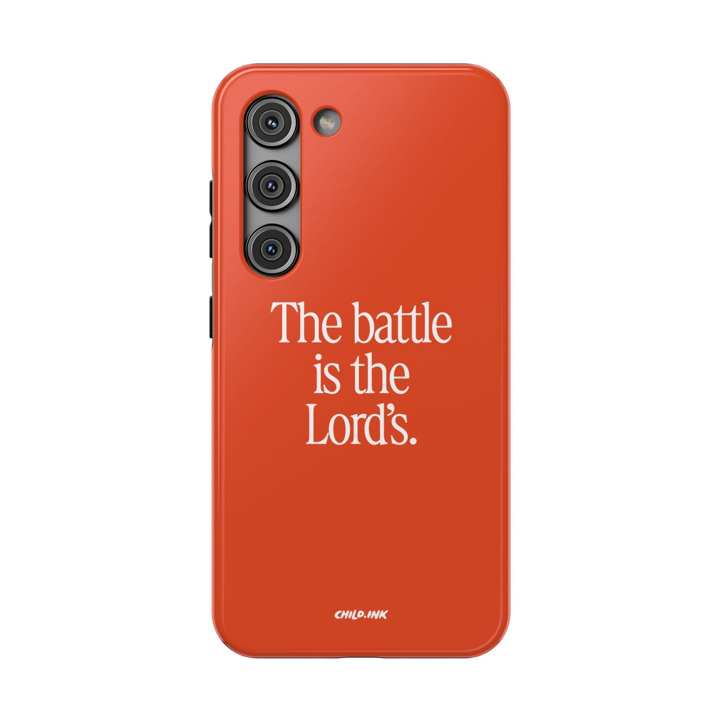 "The Battle is the Lord's" Phone Case