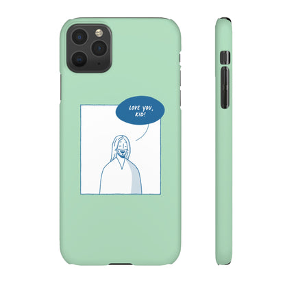 Phone Case – Jesus Loves You [Mint]