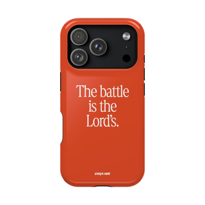 "The Battle is the Lord's" Phone Case