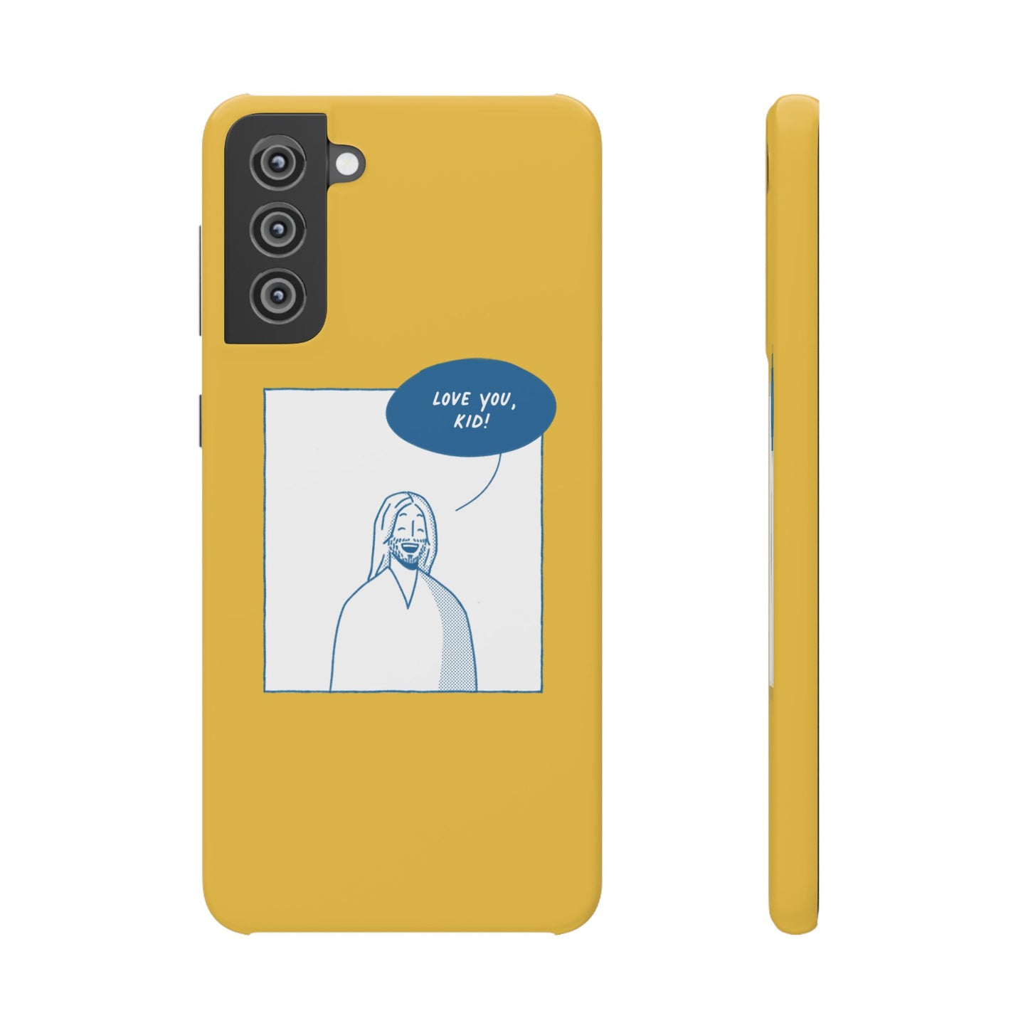 Phone Case – Jesus Loves You [Canary]