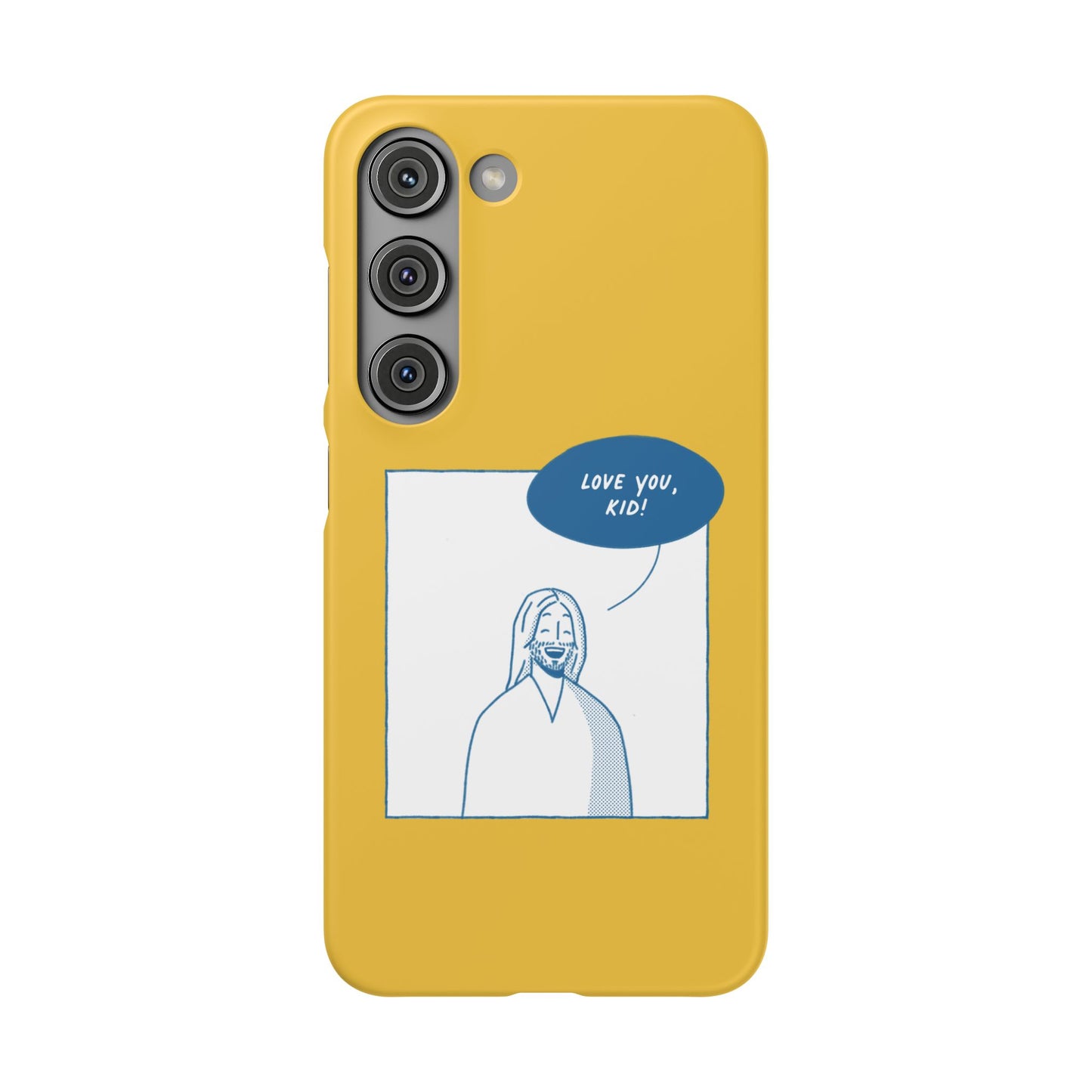 Phone Case – Jesus Loves You [Canary]