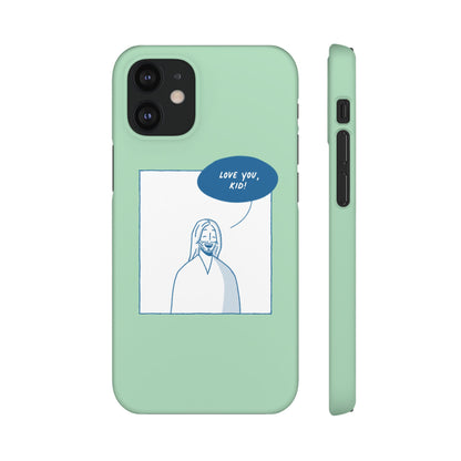 Phone Case – Jesus Loves You [Mint]