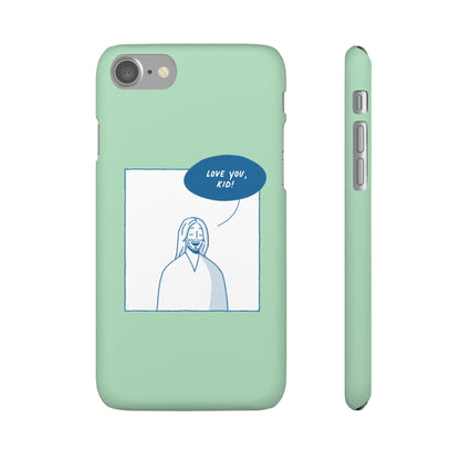 Phone Case – Jesus Loves You [Mint]