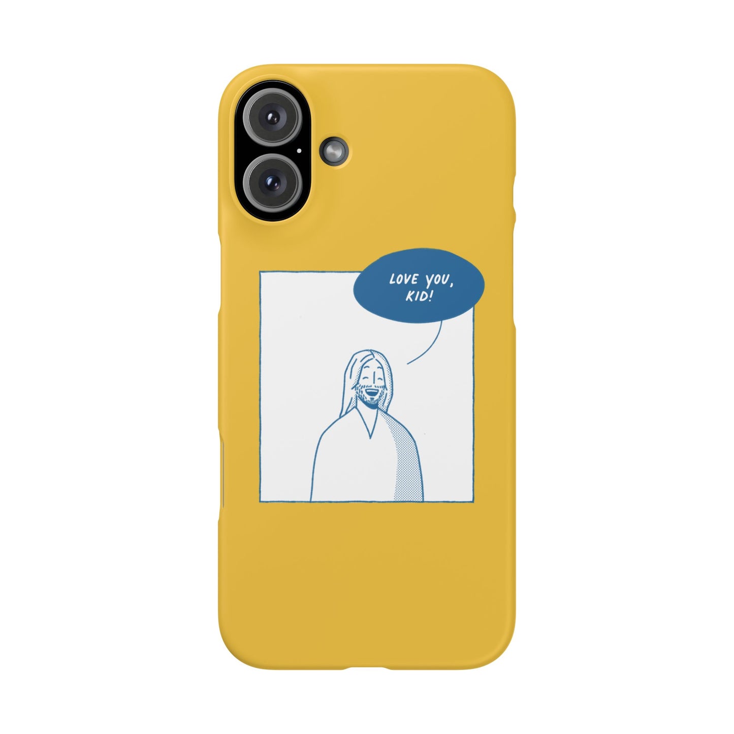 Phone Case – Jesus Loves You [Canary]