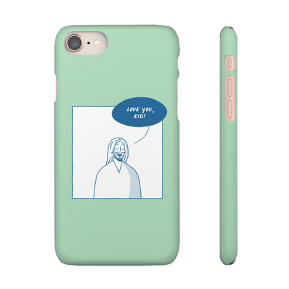 Phone Case – Jesus Loves You [Mint]