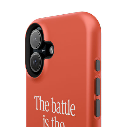 "The Battle is the Lord's" Phone Case