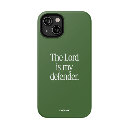 "The Lord Is My Defender" Phone Case