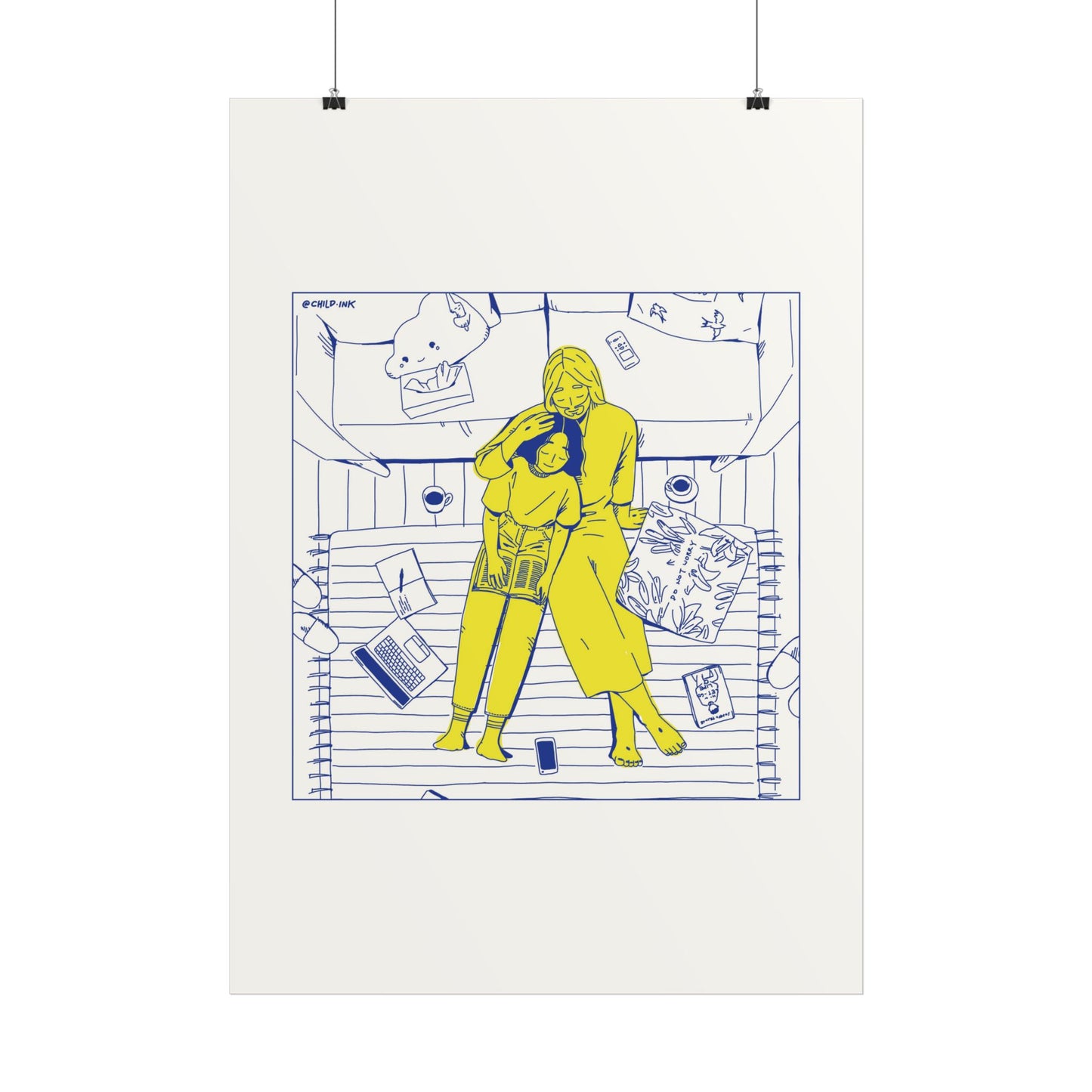 Hear | ChildInk Christian Poster, International Sizes (A4, A3, A2, A1)