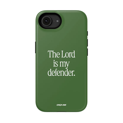 "The Lord Is My Defender" Phone Case