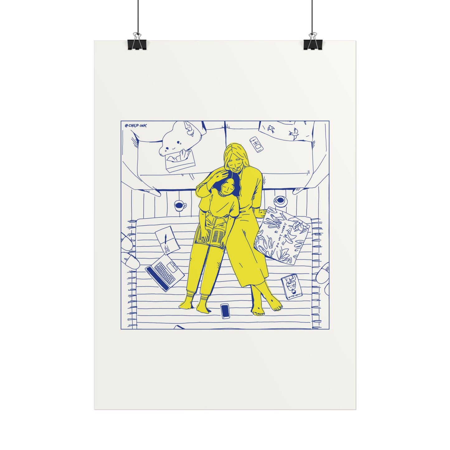 Hear | ChildInk Christian Poster, International Sizes (A4, A3, A2, A1)