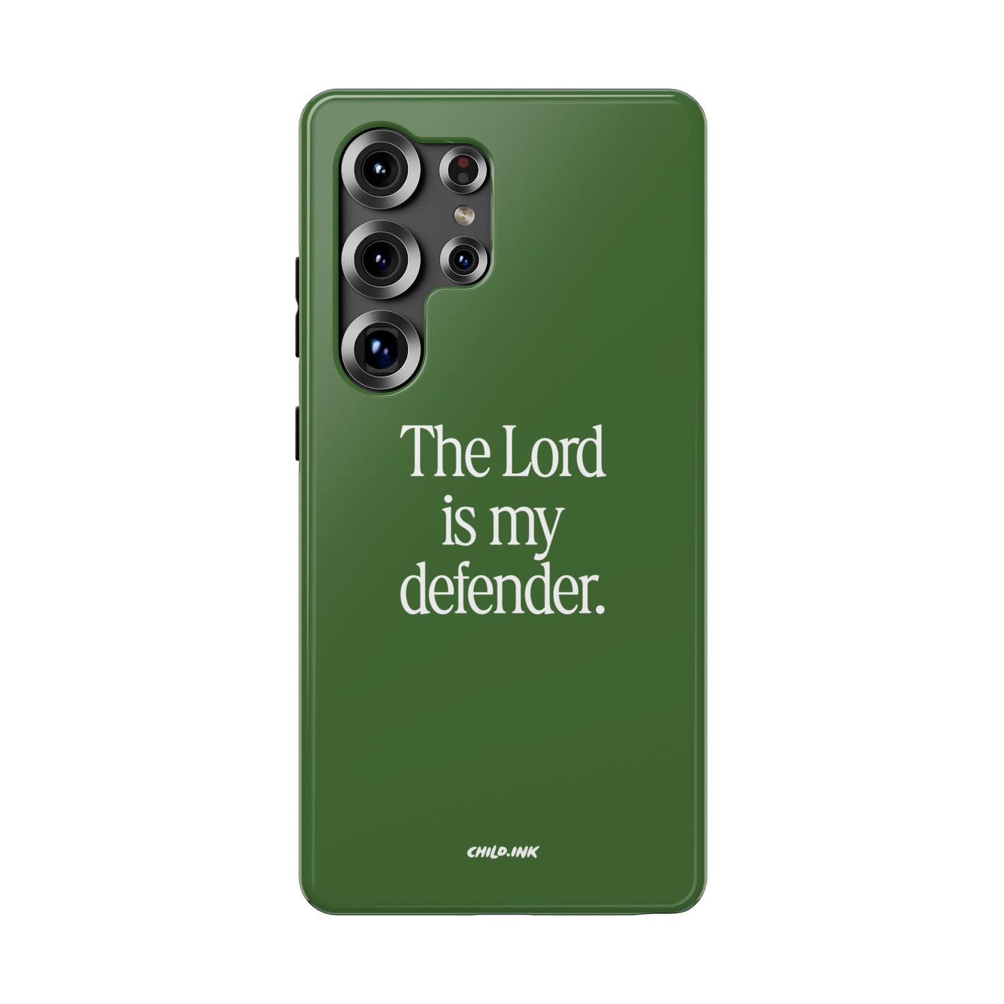 "The Lord Is My Defender" Phone Case
