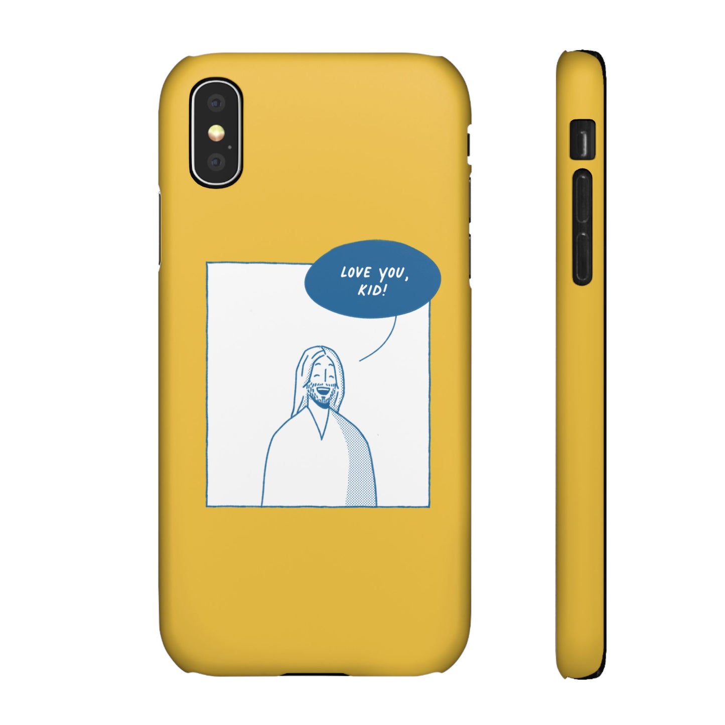 Phone Case – Jesus Loves You [Canary]