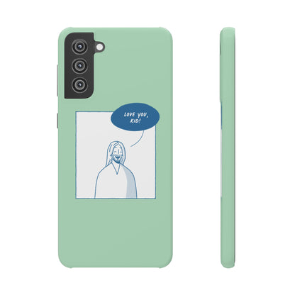 Phone Case – Jesus Loves You [Mint]
