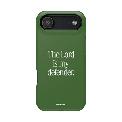 "The Lord Is My Defender" Phone Case